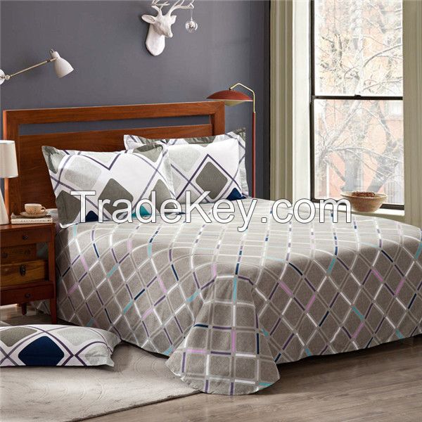 Buy Cheap Queen and King 100 Cotton Print Pattern Bed Sheet Sets and Quilt Cover Sets Online