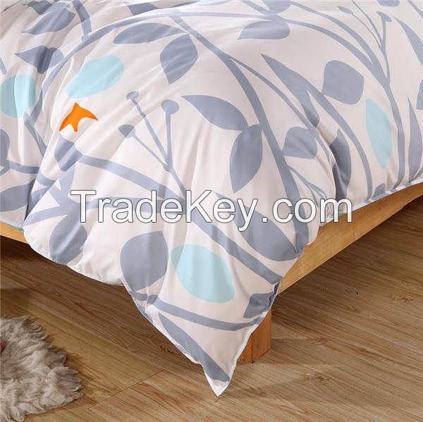 home bedding sets satin/cotton sateen duvet covers and sheets sets/quality sheet