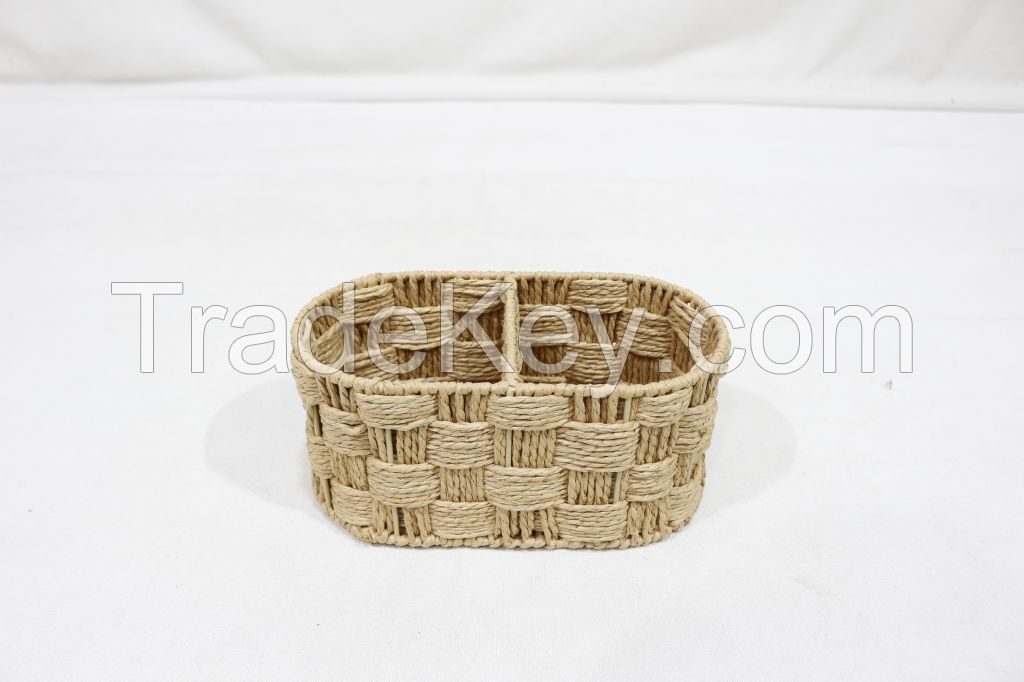 Paper rope tray for home decor, new style - CH4406B-1BR