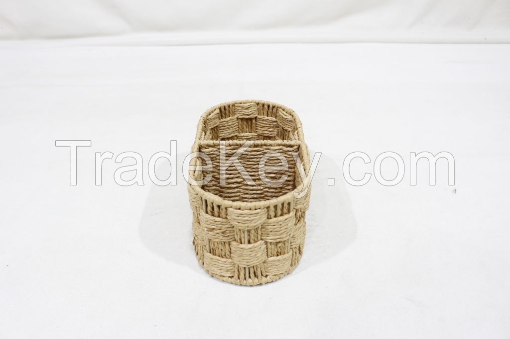 Paper rope tray for home decor, new style - CH4406B-1BR