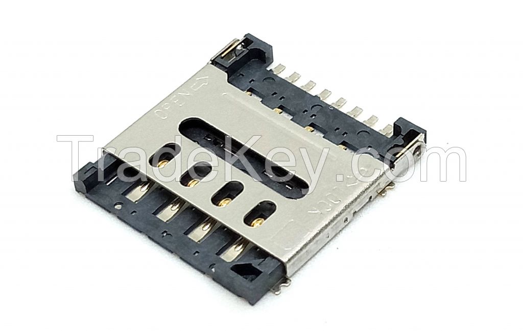 Micro SIM card socket, Push-Push Type/ Hinge Type/ Push-Pull Type