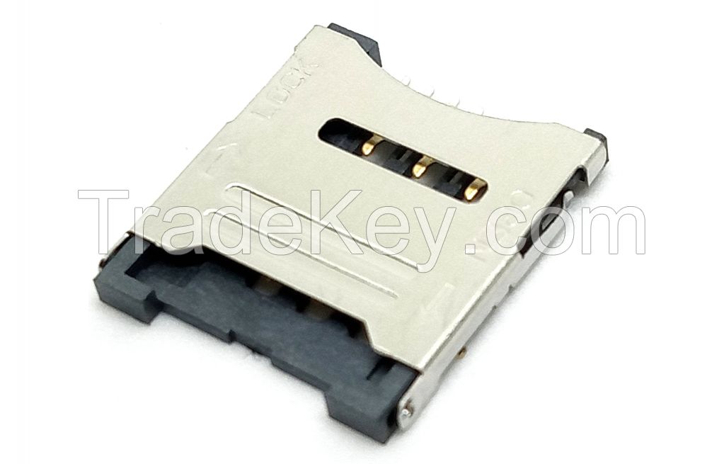 Micro SIM card socket, Push-Push Type/ Hinge Type/ Push-Pull Type