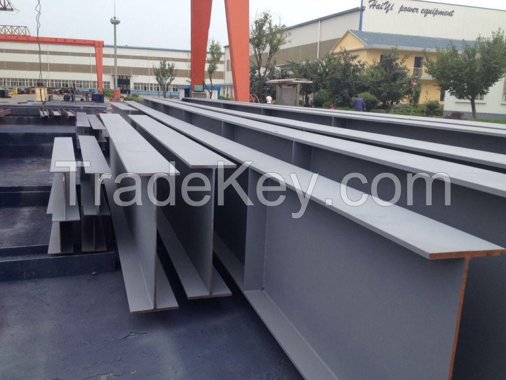 Welded Fabricated Steel H Beam for Steel Structure