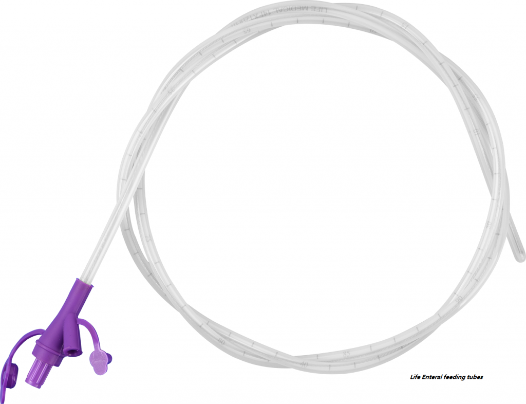 TPU material Enteral feeding tube with stylet, Y-connector