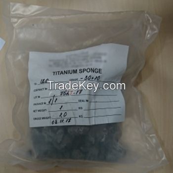 Titanium sponge