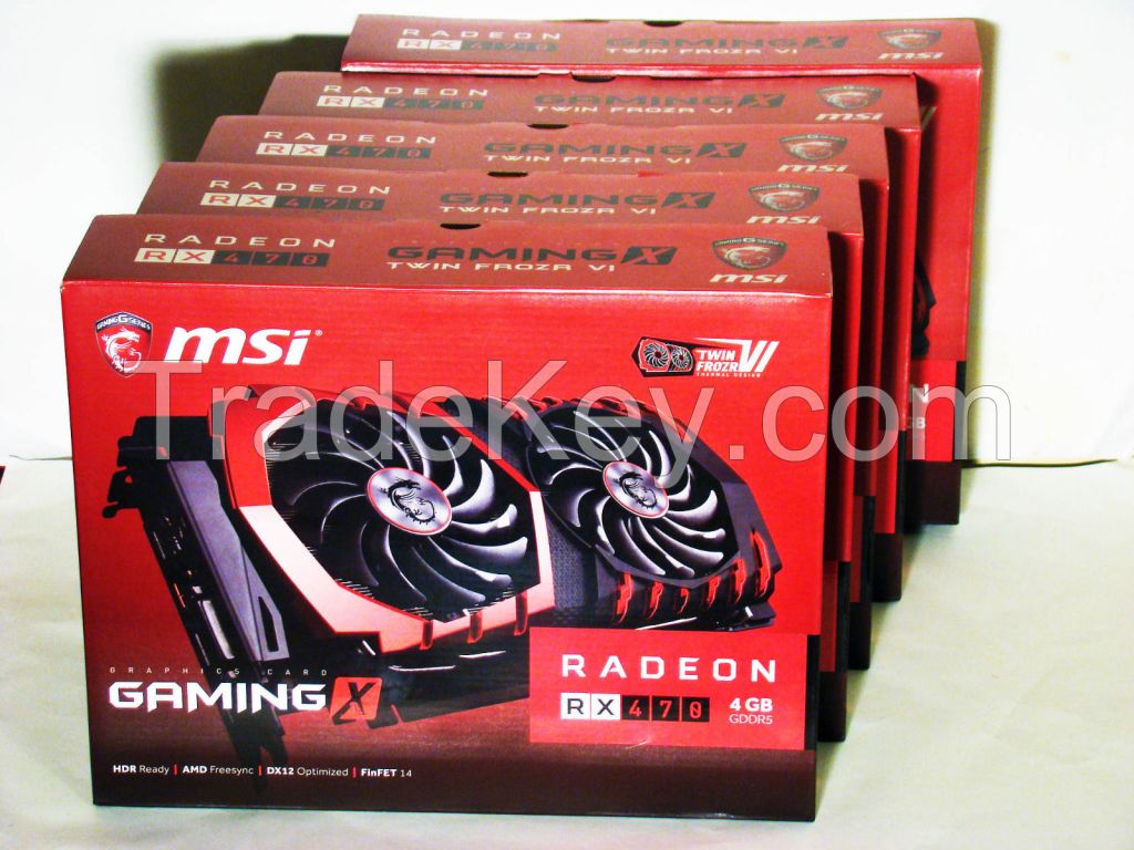 2017 MSI Radeon RX 480 Gaming X 4GB GDDR5 Video Card