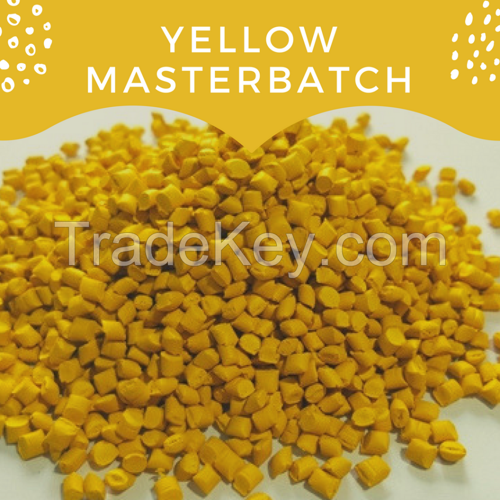 Color masterbatch with high quality pigment