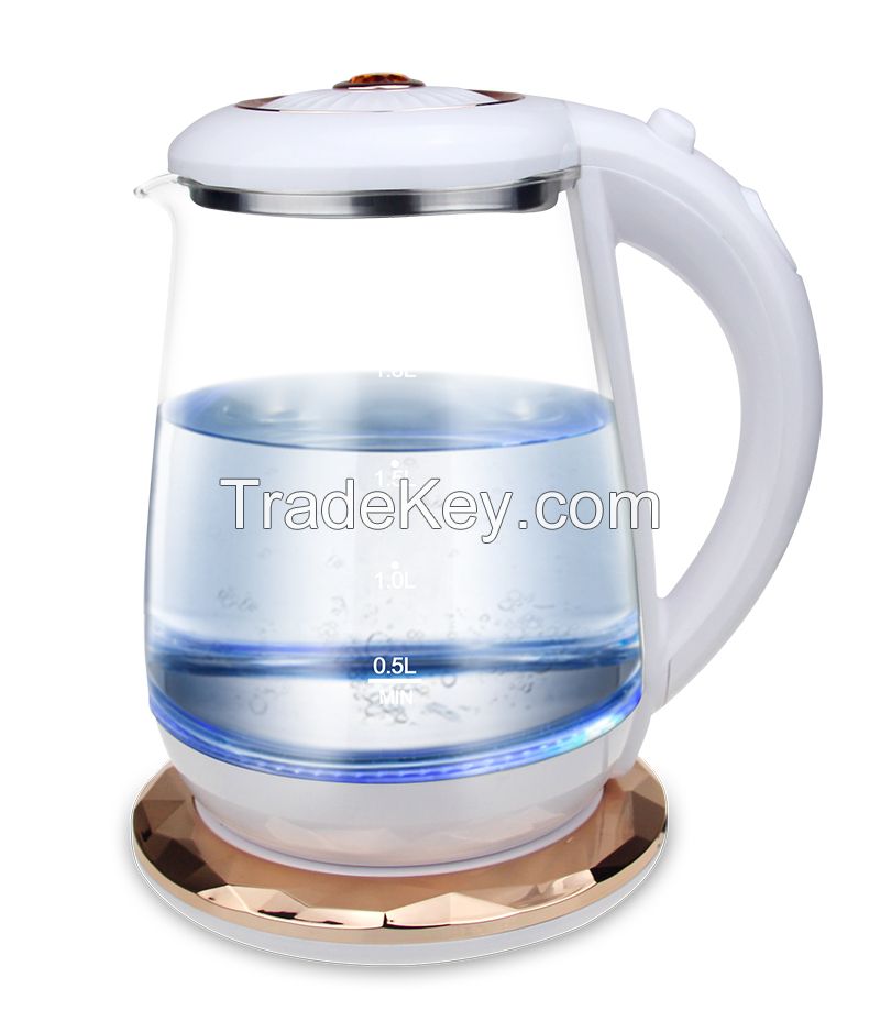 Glass electric kettle tea maker BL18E  NEW