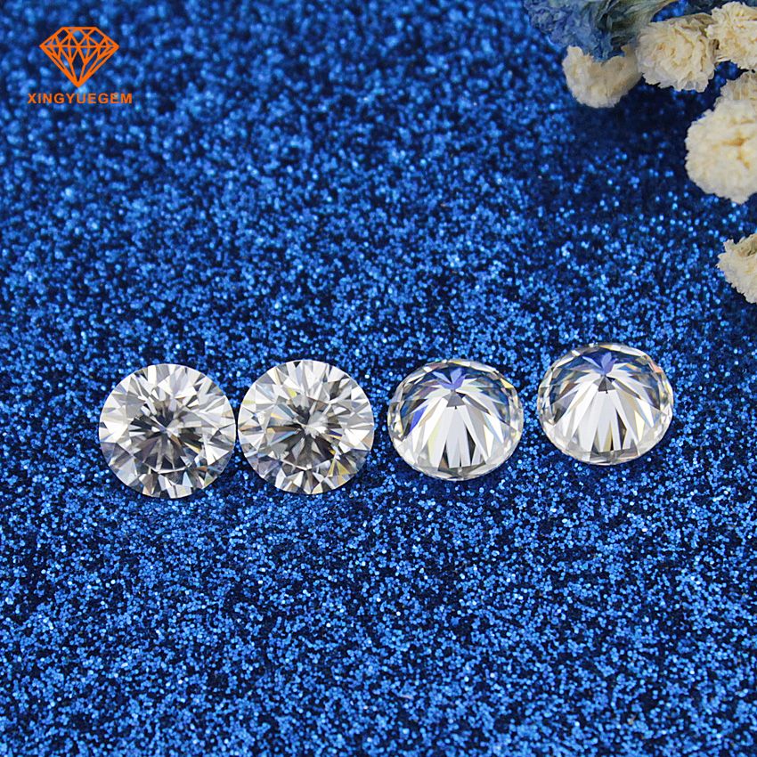 Round brilliant cut VVS1 DEF high polished moissanite jewelry very hotsell to USA