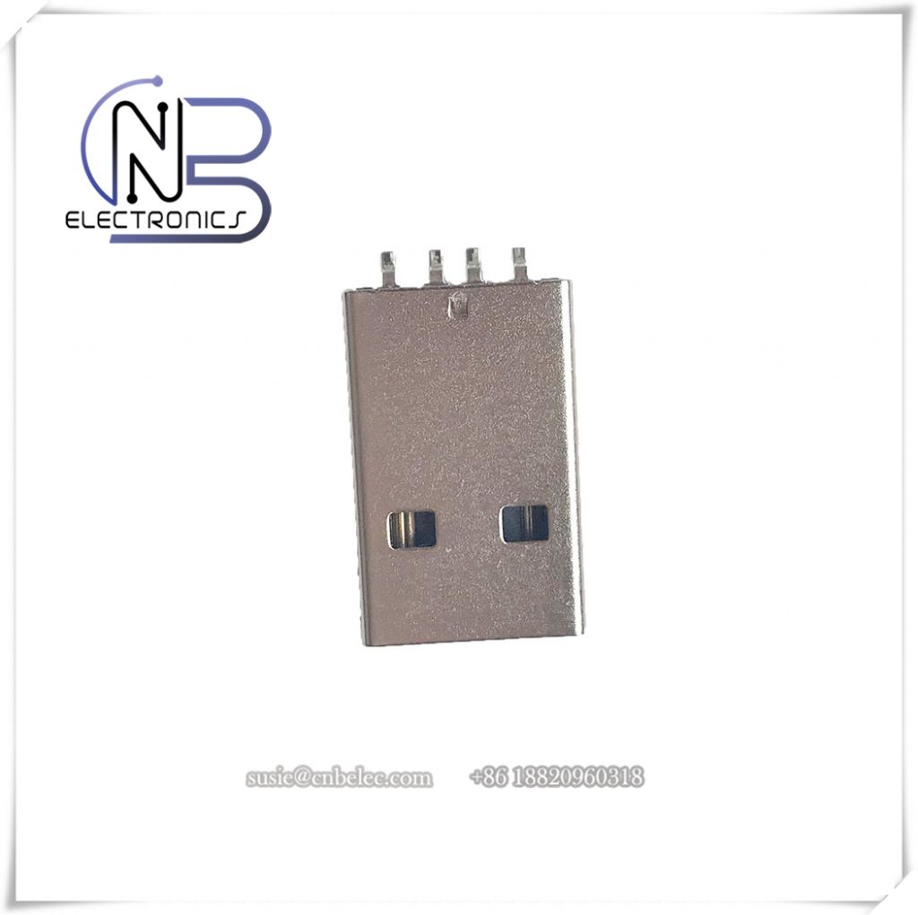 Surface Mount Soldeing USB A type Male Connector