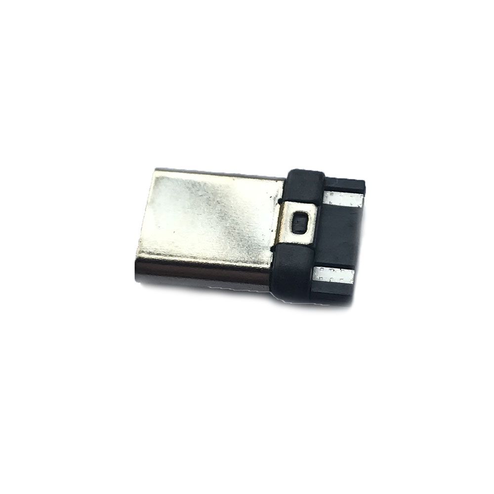 New Cheap 2 Pins Type C Male Plug SMT USB Connector for Power Cable