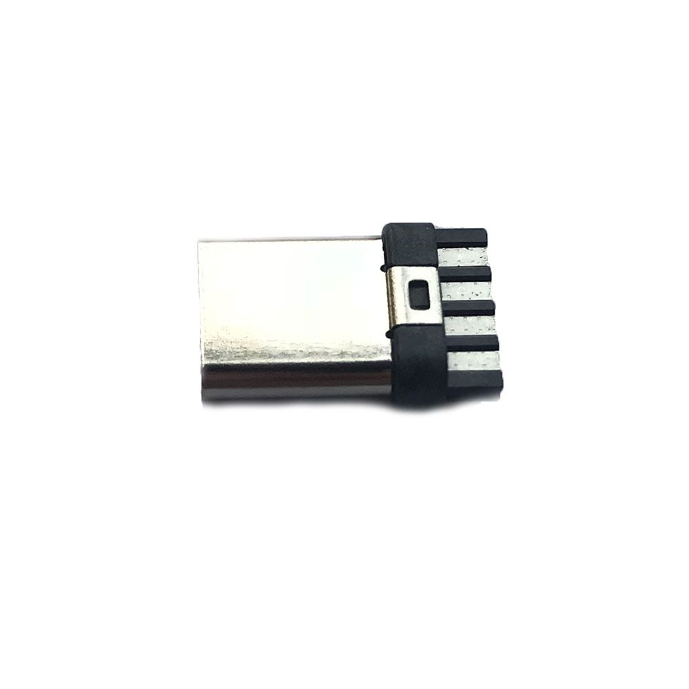 4 Pins Type C Male Plug SMT USB Connector for Data Cable