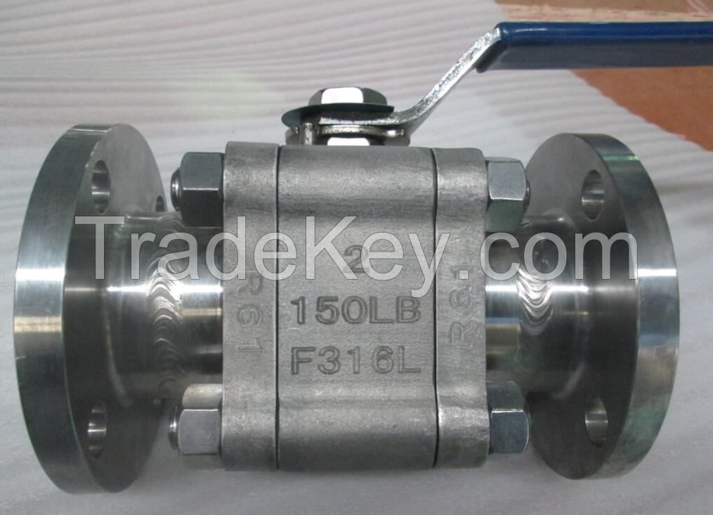 CAST TRUNNION BALL VALVE-TWO PIECE BODY