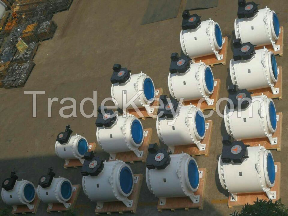 CAST TRUNNION BALL VALVE-TWO PIECE BODY