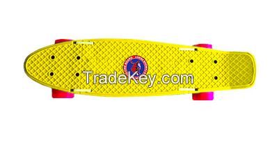 Folding pennyboard - Yellow