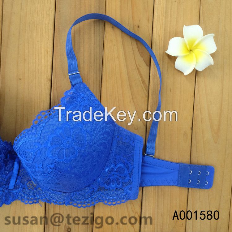 5/8 Cup Underwire Push Up bra for Adult Women