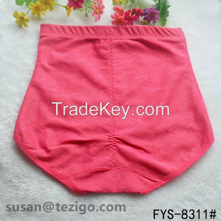 Ladies Cotton Panty High-waisted