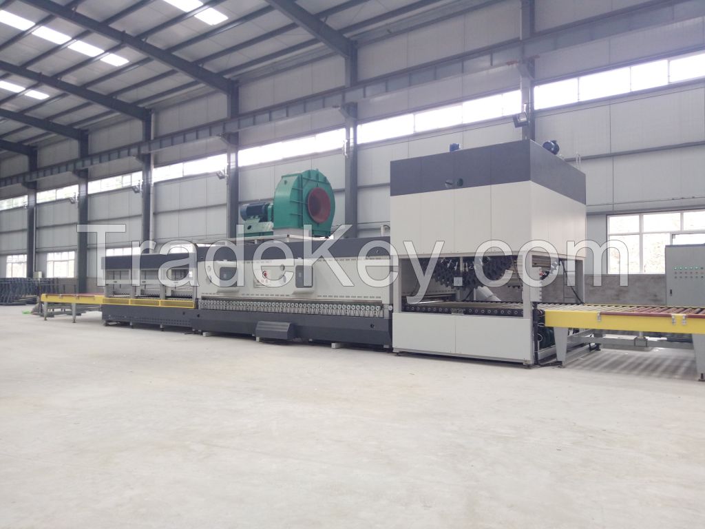 Flat and Curved Glass Tempering Furnace