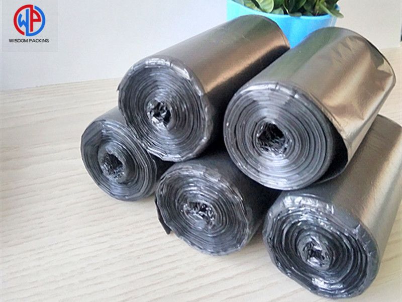 Plastic star seal trash bags