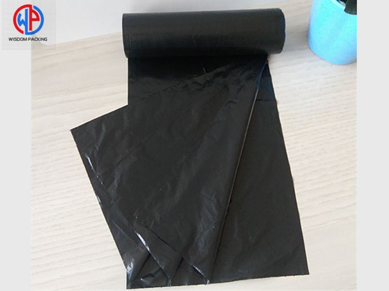 Plastic star seal trash bags