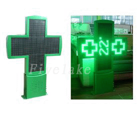 LED cross display