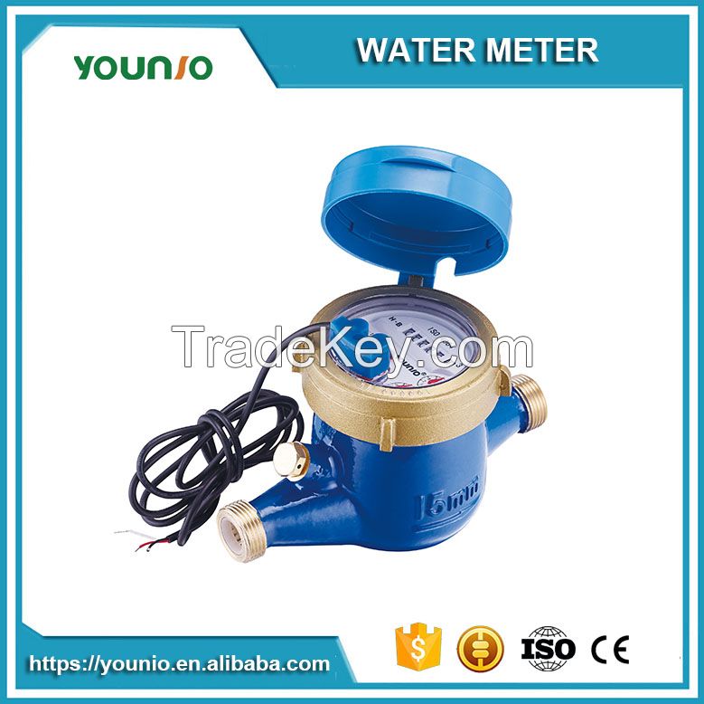 Younio Pulse Output Reed Switch Remote Reading Water Meter