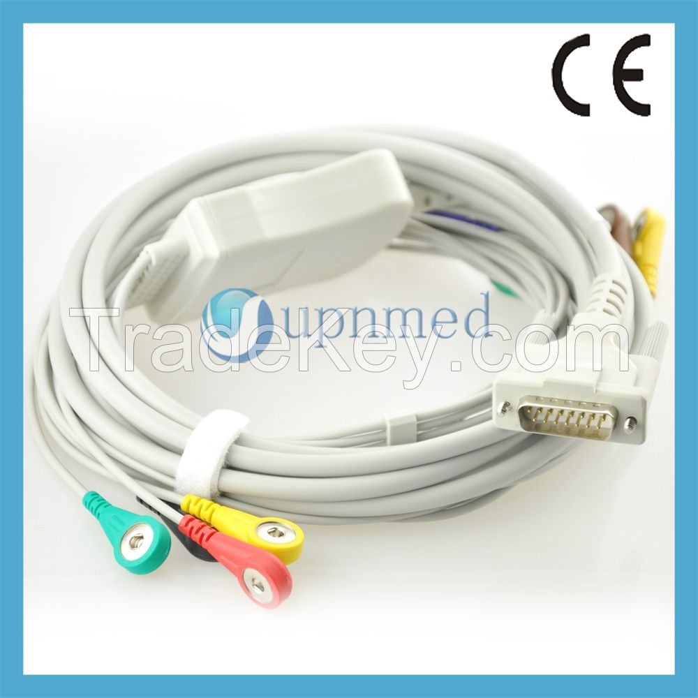 Bionet 10 lead ECG EKG cable,4.0mm Banana