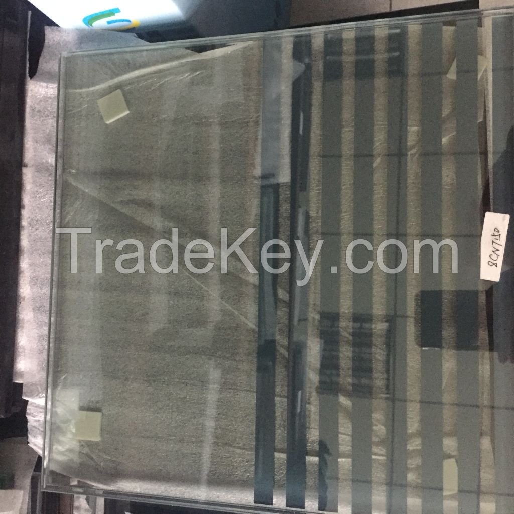 6mm silk screen glass+1.52pvb+6mm clear glass+12A+6mm clear glass