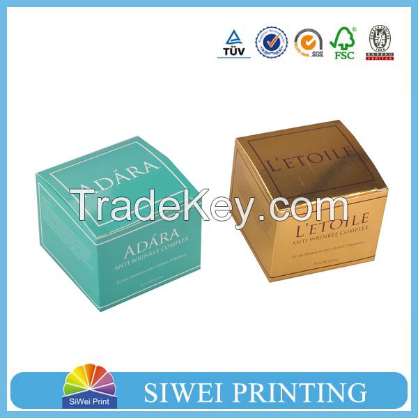 Logo Printed Skin Care Cosmetic Packaging Box