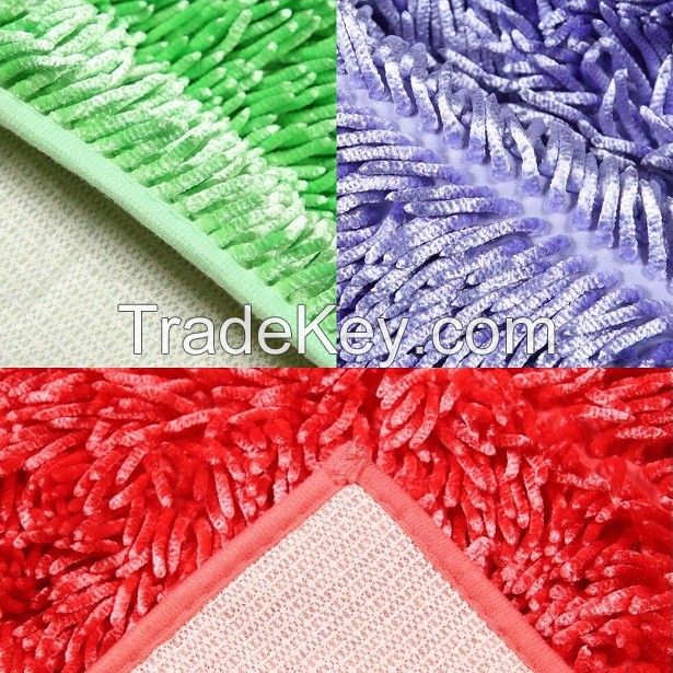 strip chenille carpet mat