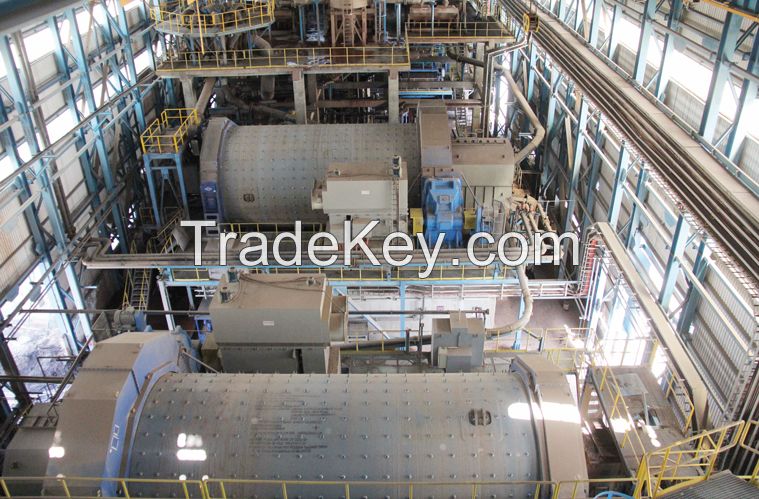 overflow type ball mill