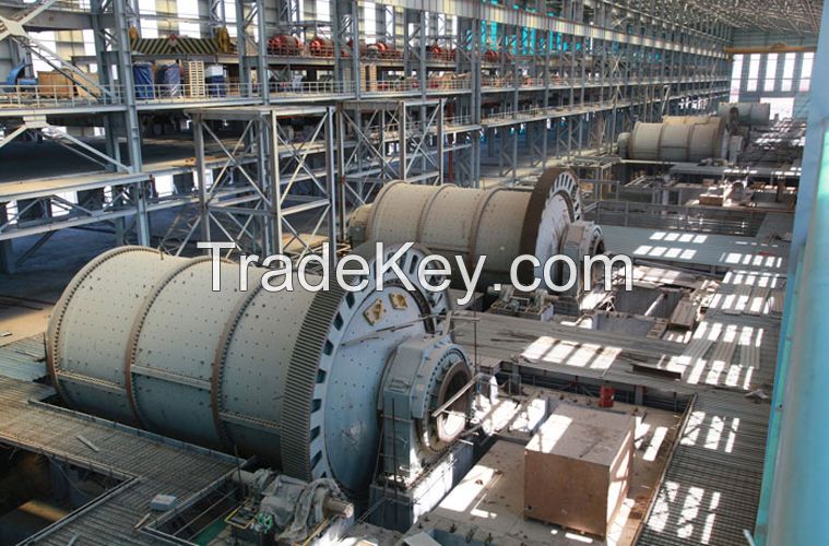 overflow type ball mill