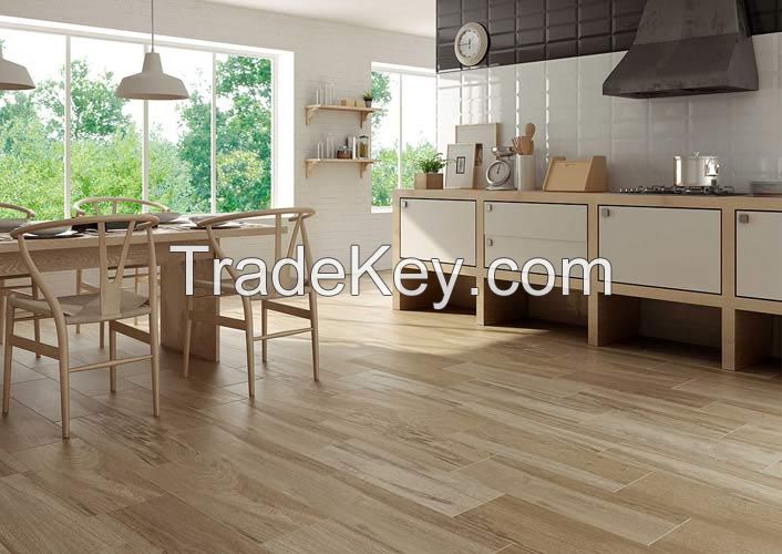 2mm Soft flexible wood look tile in Saudi Arabia