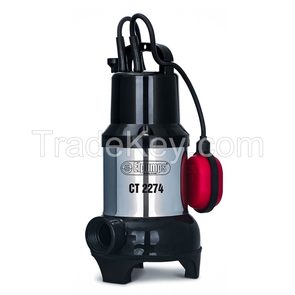 Submersible pumps for sewage