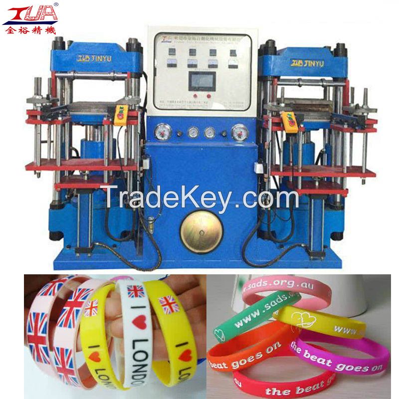 Plastic silicone led bracelet watch making machine equipment