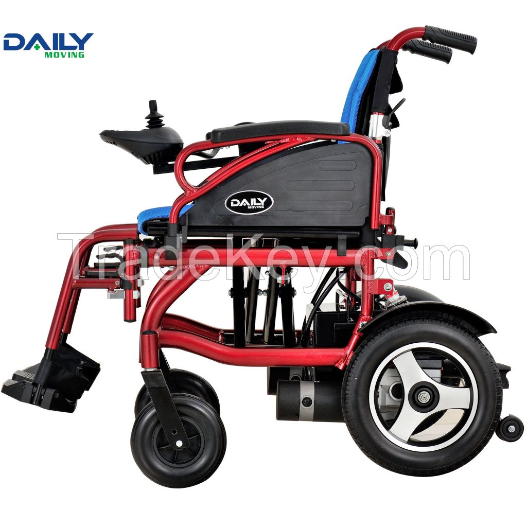 Economic Aluminium Folding Electric Power Wheelchair Dp602