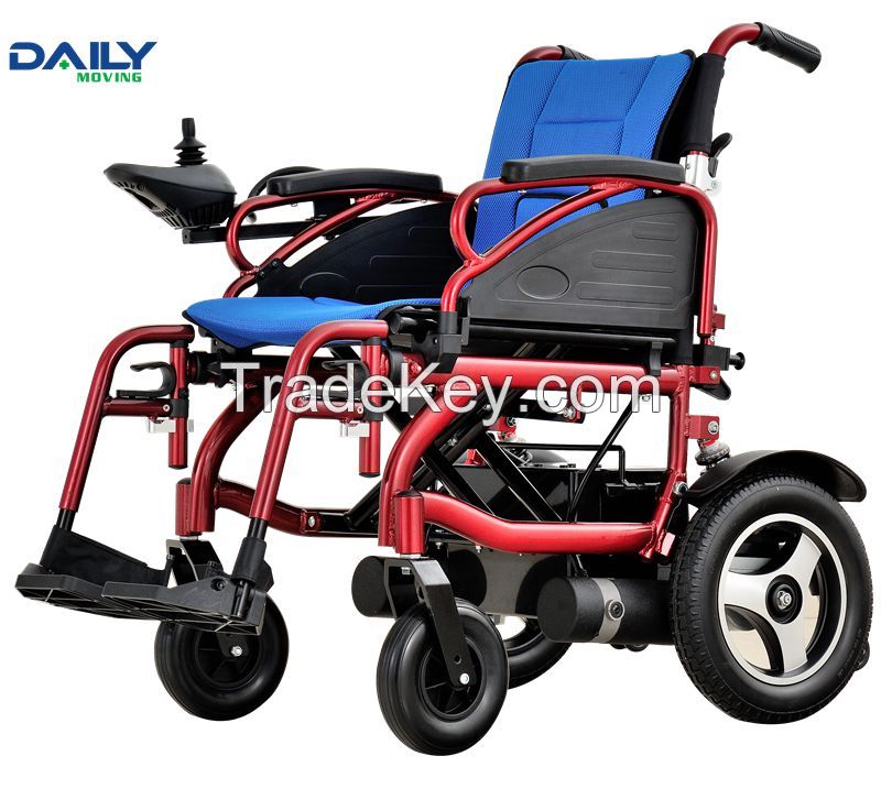 Economic Aluminium Folding Electric Power Wheelchair Dp602