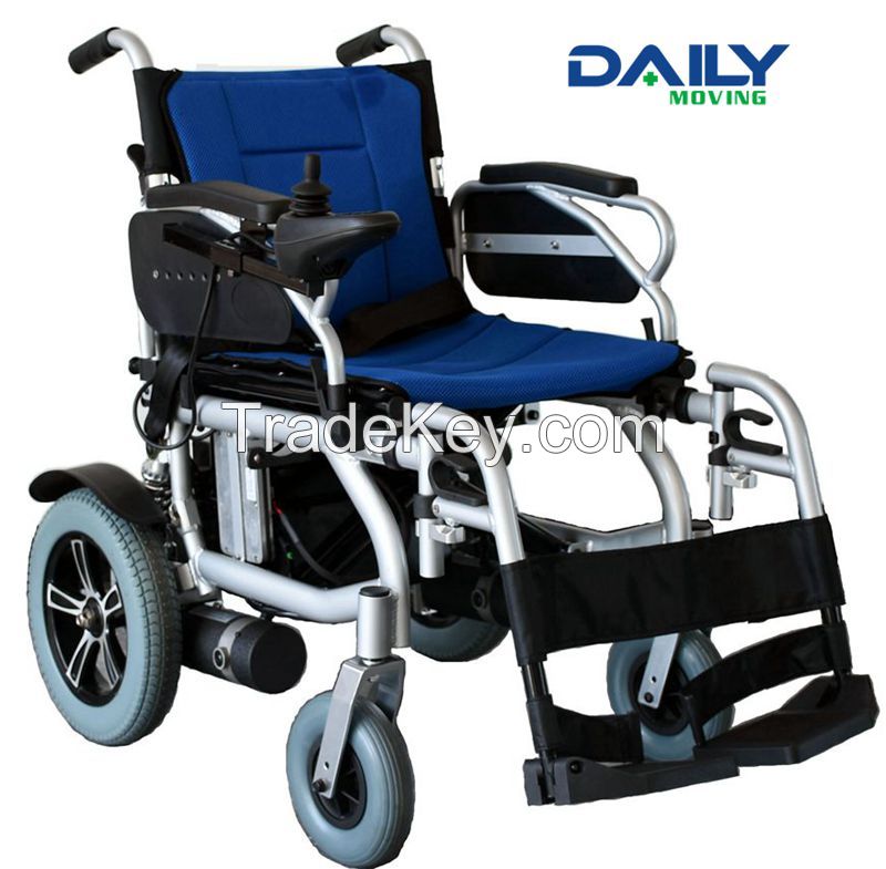 Economic Aluminium Folding Electric Power Wheelchair Dp602