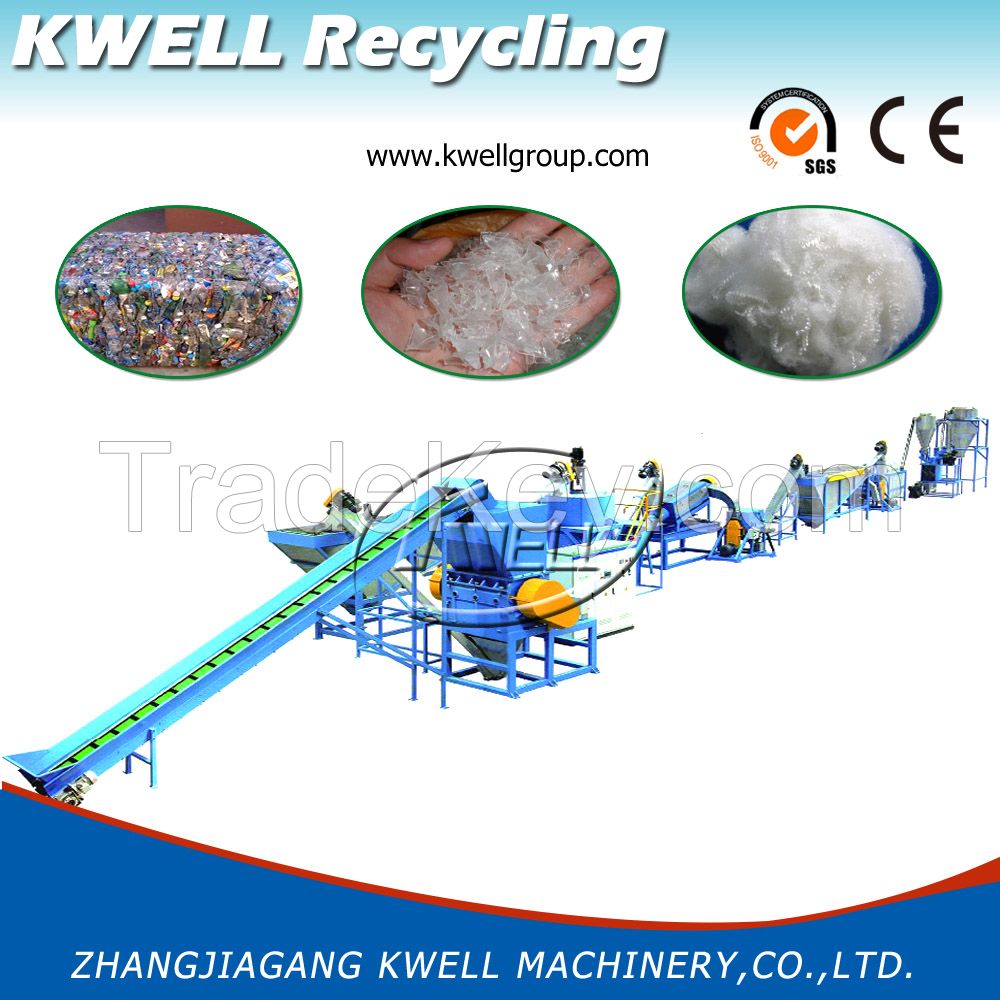 Pet Bottles Crushing Washing Line/Plastic Recycling Machine/Plastic Bottle Recycling Machine