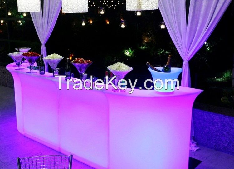 led portable bar counter for sale