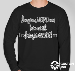 Cool Nerd Long Sleeve Shirt