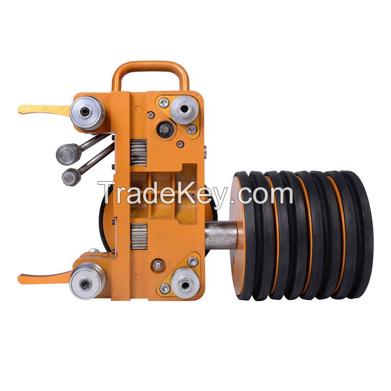 Hydraulic diamond wire saw machine for reinforced concrete and metals