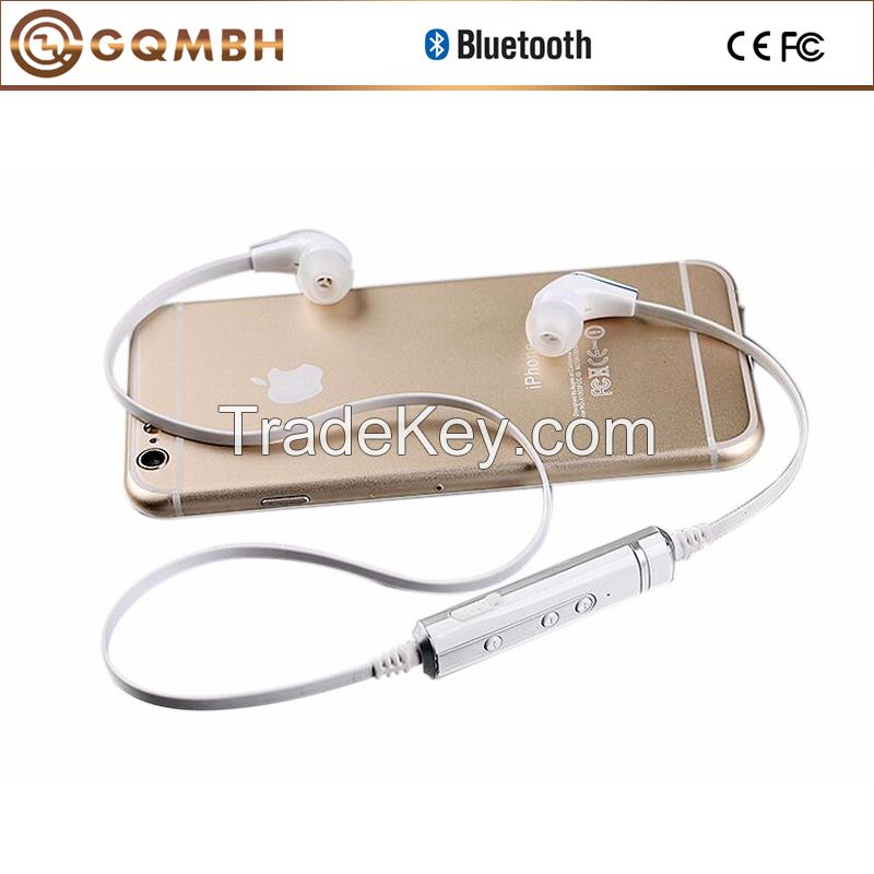 Cheap foldable Bluetooth stereo earphone with mic for mobile phone