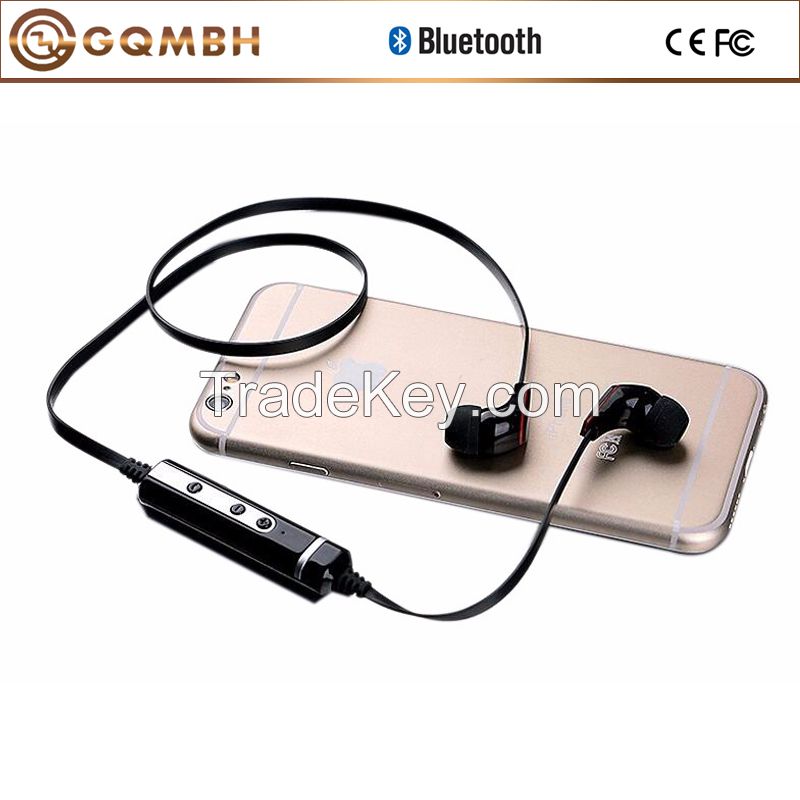 Cheap foldable Bluetooth stereo earphone with mic for mobile phone