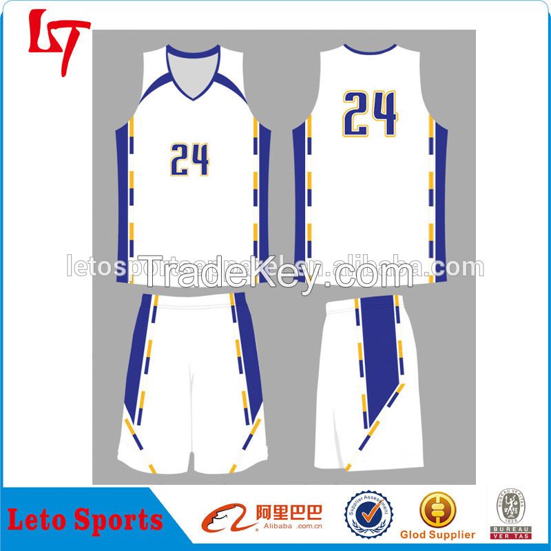 100% Polyester dry fit basketball jersey multi-color custom sublimation basketball jersey/uniform