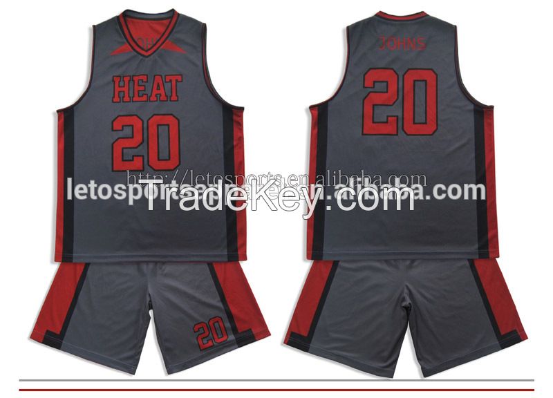 100% Polyester dry fit basketball jersey multi-color custom sublimation basketball jersey/uniform