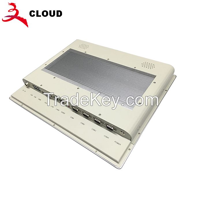 17inch all in one 5wire resistive touch panel pc 