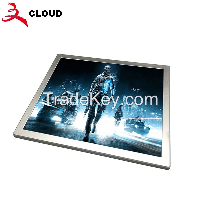 17inch all in one 5wire resistive touch panel pc 