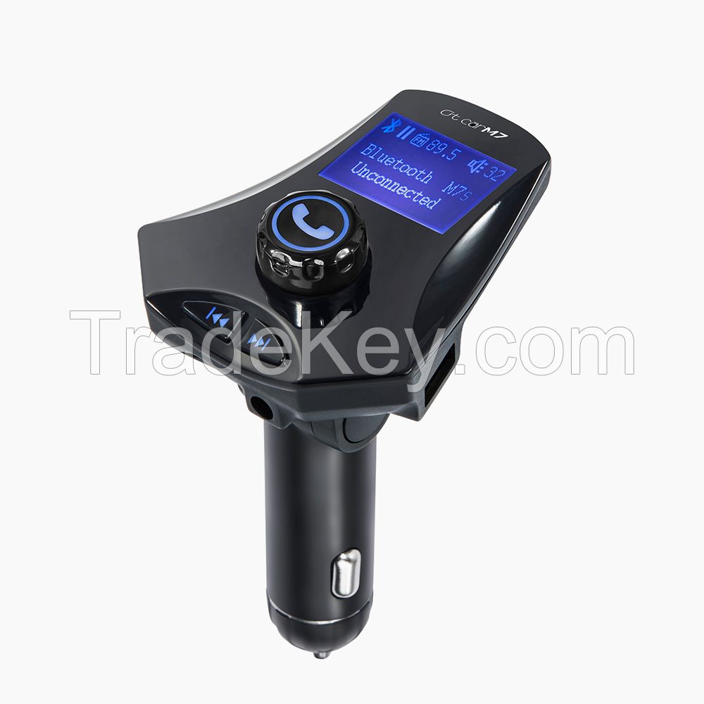 GXYKIT Car Audio bluetooth charger Car MP3 M7S Bluetooth FM Transmitter