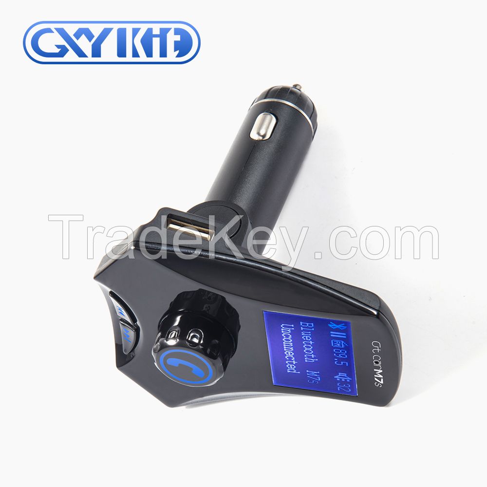 GXYKIT Car Audio bluetooth charger Car MP3 M7S Bluetooth FM Transmitter